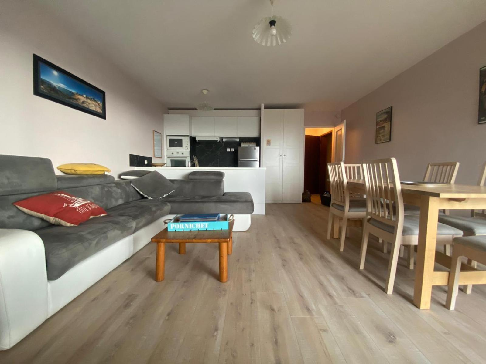 Appartement T3 - 4 personnes - Face Océan - Thalasso Pornichet Extérieur photo